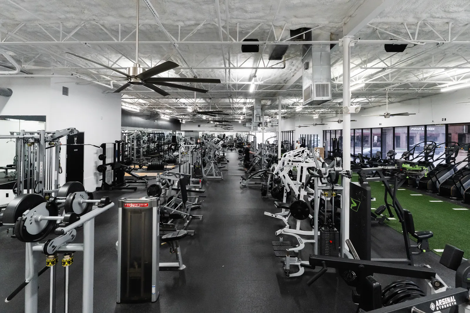 Inside Hidden Gym North Dallas