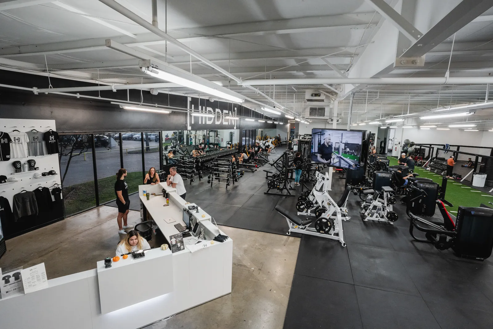 Inside Hidden Gym Richardson